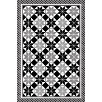 Tapis effet carreau de ciment 90x60cm - CORYL